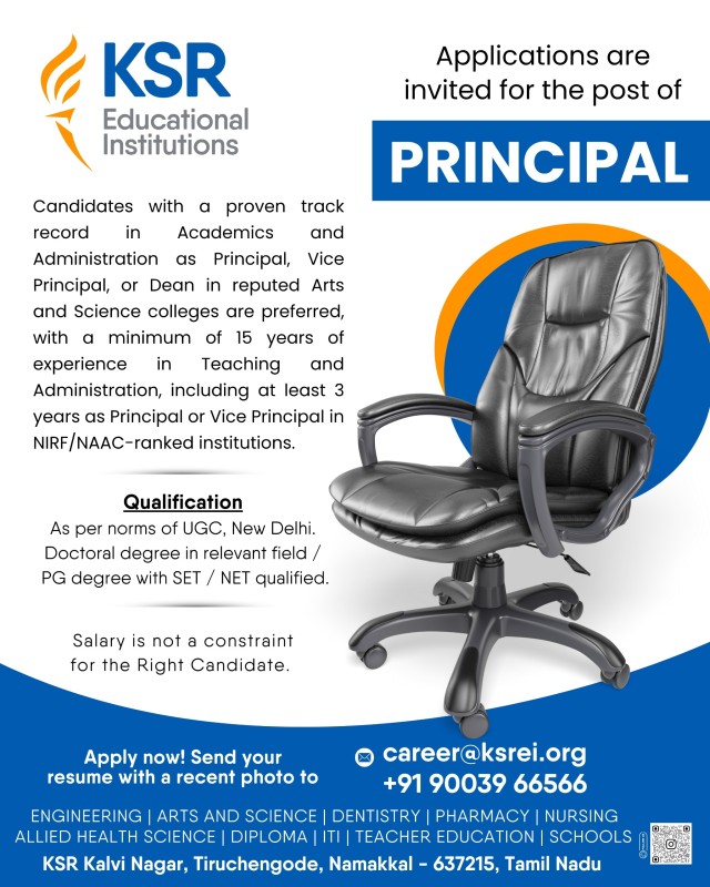 Arts and Science - Principal
