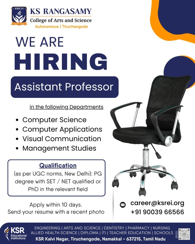 Arts and Science - Assistant Professor