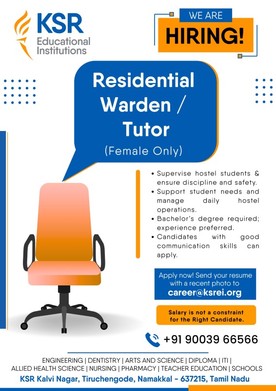 Residential Warder | Tutor